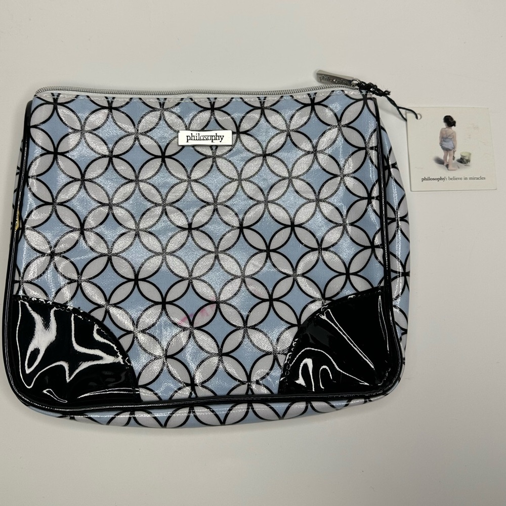 NWT Philosophy Believe in Miracles Makeup Cosmetic Pouch Case
